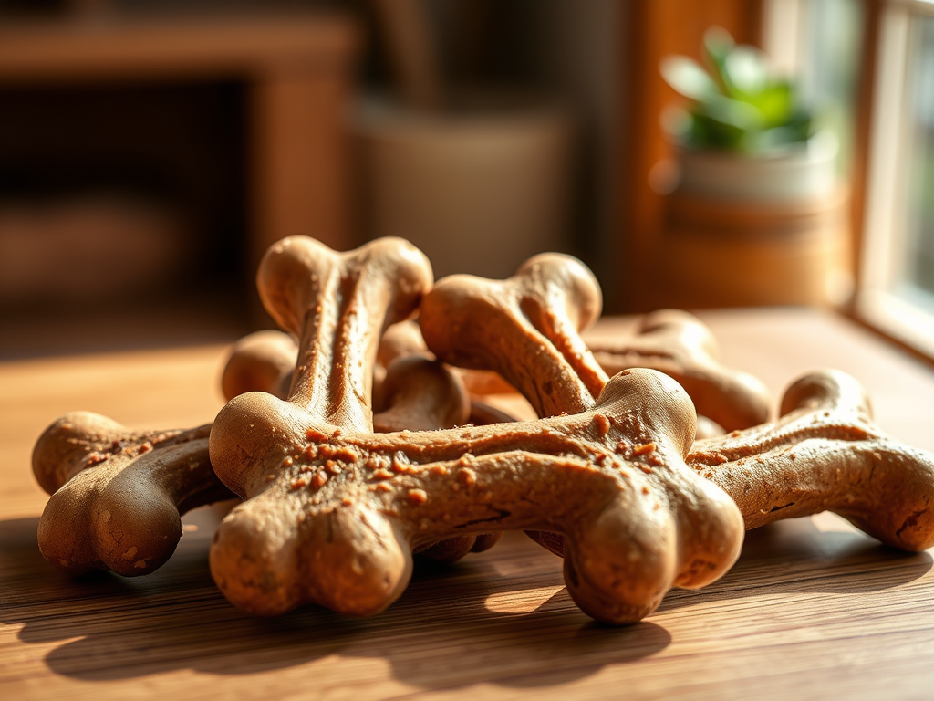 Rachael Ray Nutrish Soup Bones Dog Treats in Beef & Barley flavor are a delicious and satisfying option for your furry friend. Each package contains 6 bones that are designed to provide a tasty chew experience. These treats are made with real beef and wholesome ingredients, offering a hearty flavor that dogs love. Plus, they're crafted without any artificial flavors or meat by-products, making them a healthier choice for your pet. The soup bones have a chewy texture that helps keep your dog occupied while promoting dental health. Overall, they make for a great reward during training or simply as a special treat!