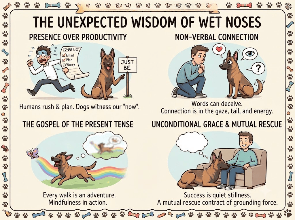 Lesson Infographic Layout The Unexpected Wisdom of Wet Noses – Let Your Pawrenting Journey Begin